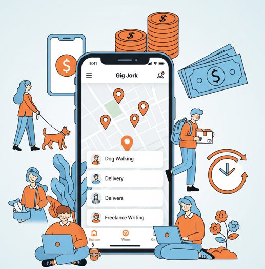 副業・スキマバイトで収入アップ